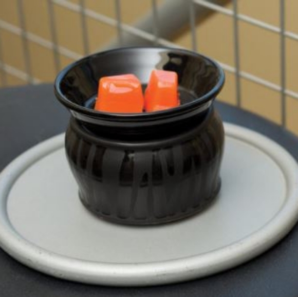 SCENTSY | BLACK ZEBRA ELEMENT WARMER - Picture 2 of 2